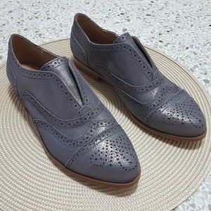 Splendid Shoes Glitter Metallic Tobey Oxfords
